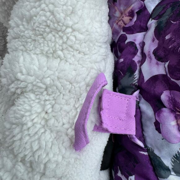 Swiss Tech Kids Jacket - Purple and White - Picture 8 of 13